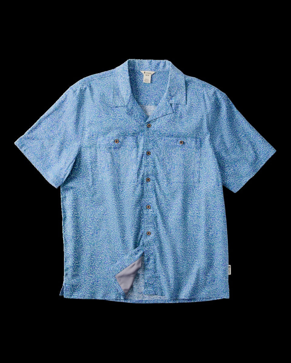 Afuera Button Up Shirt - Print - Men's