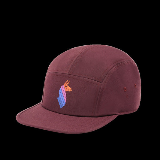 Llama Stripes 5-Panel Hat