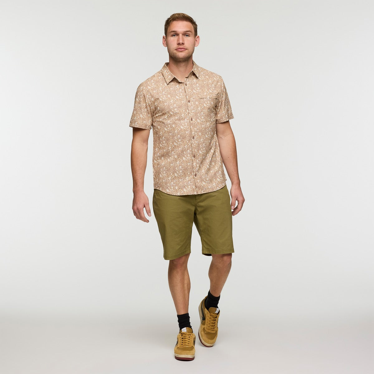 Cambio Button Up - Print - Men's