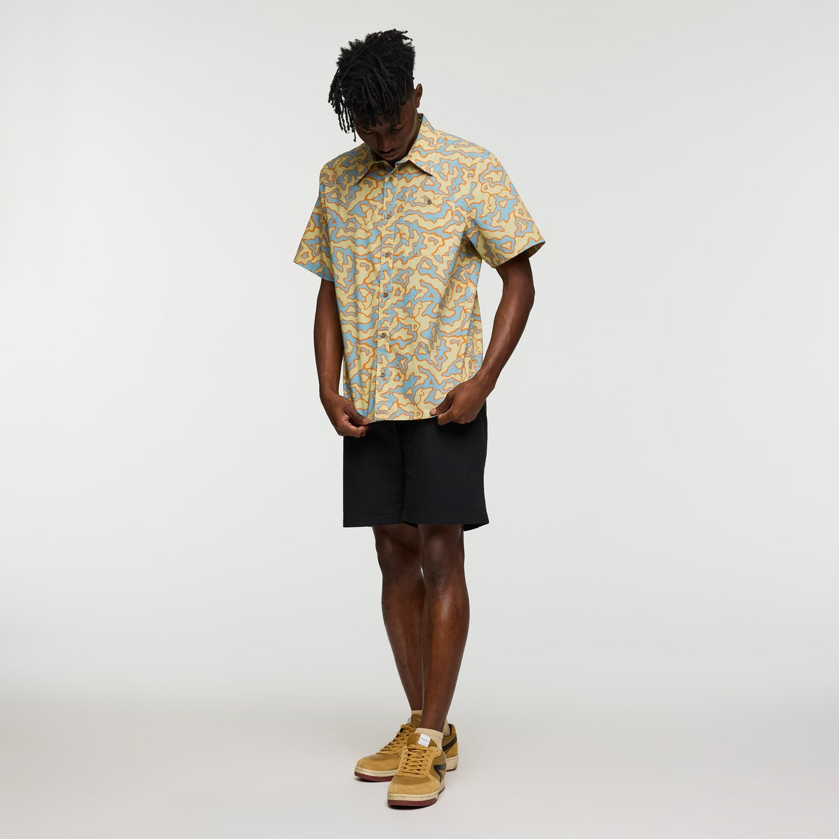 Estival Button Up Shirt - Print - Men's