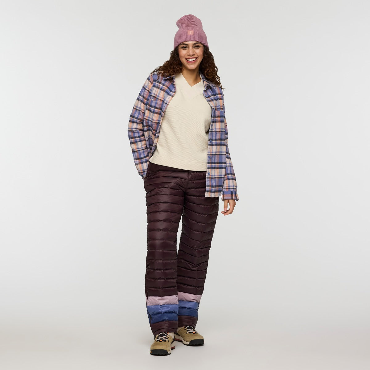 Atajo Long-Sleeve Waffle V-Neck - Women's