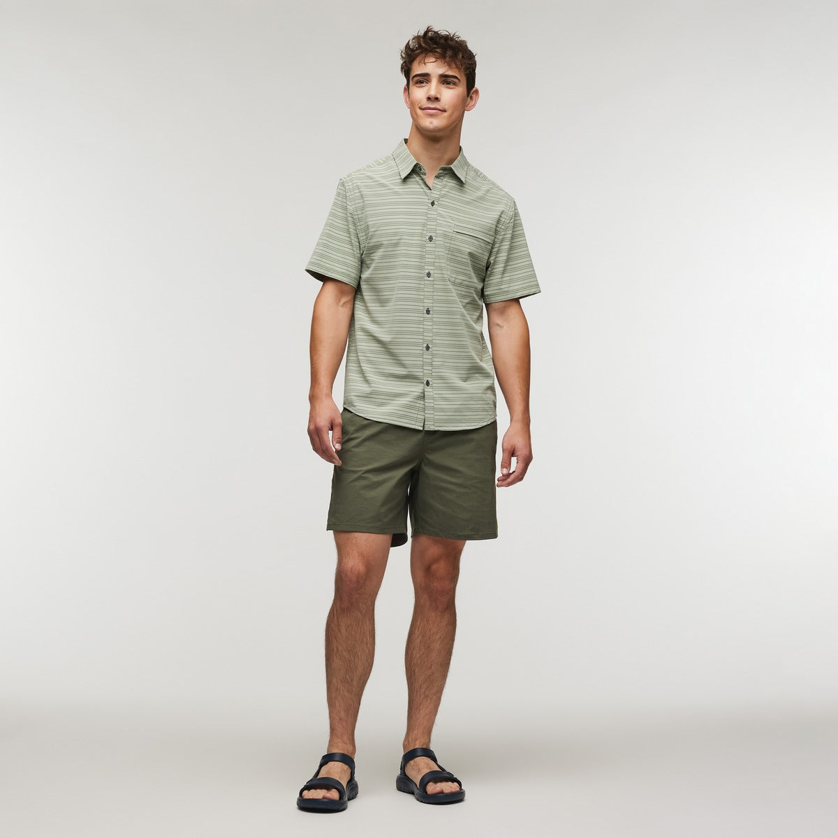 Cambio Button Up - Print - Men's