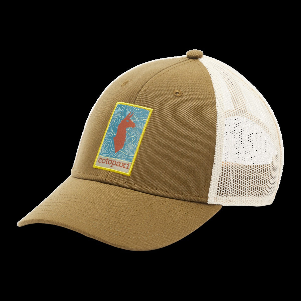 Llama Map Trucker Hat