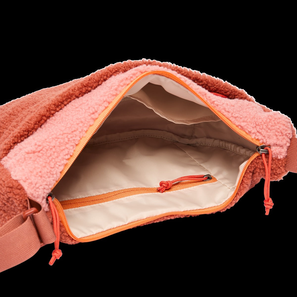 High Pile Fleece 6L Crescent Bag