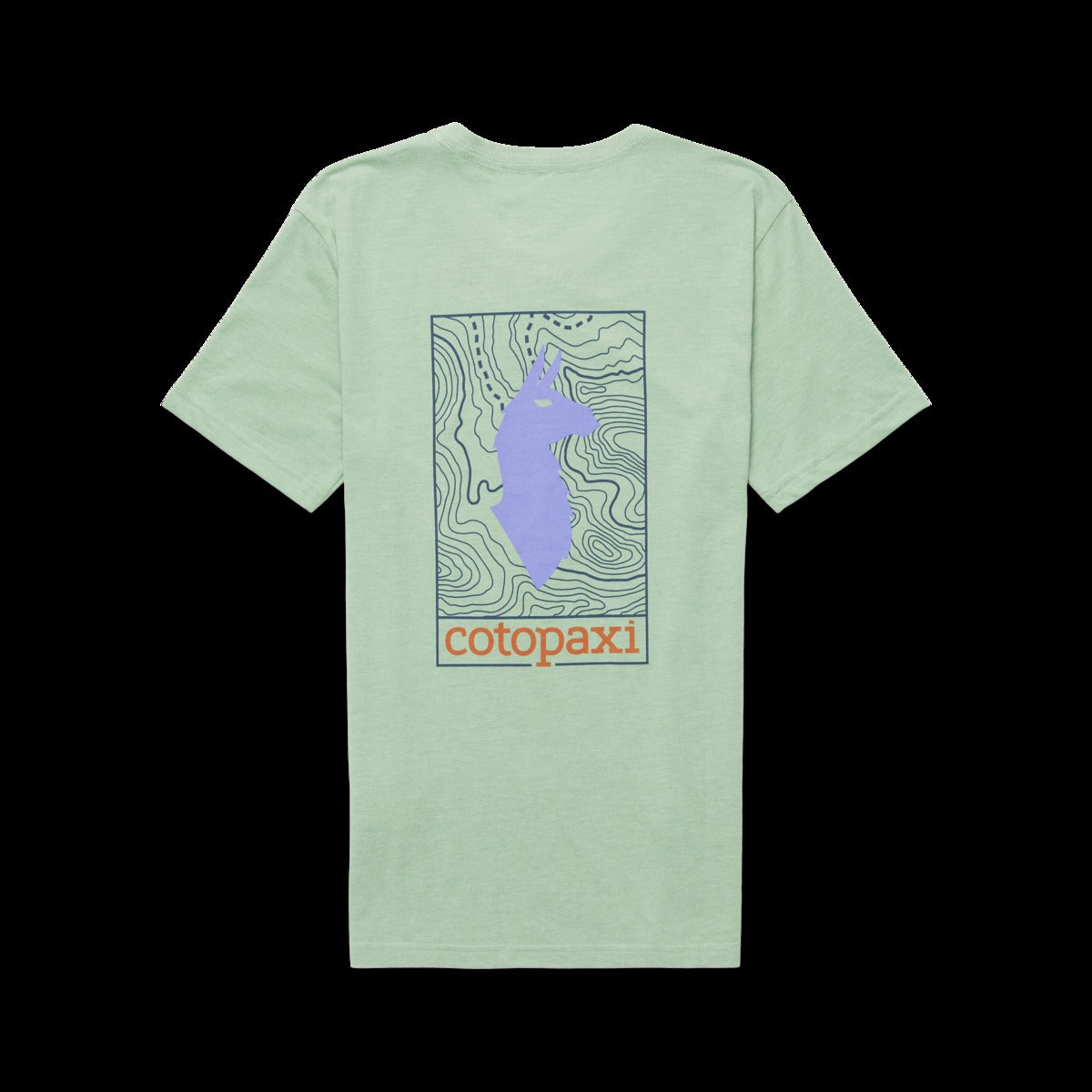 Llama Map T-Shirt - Women's