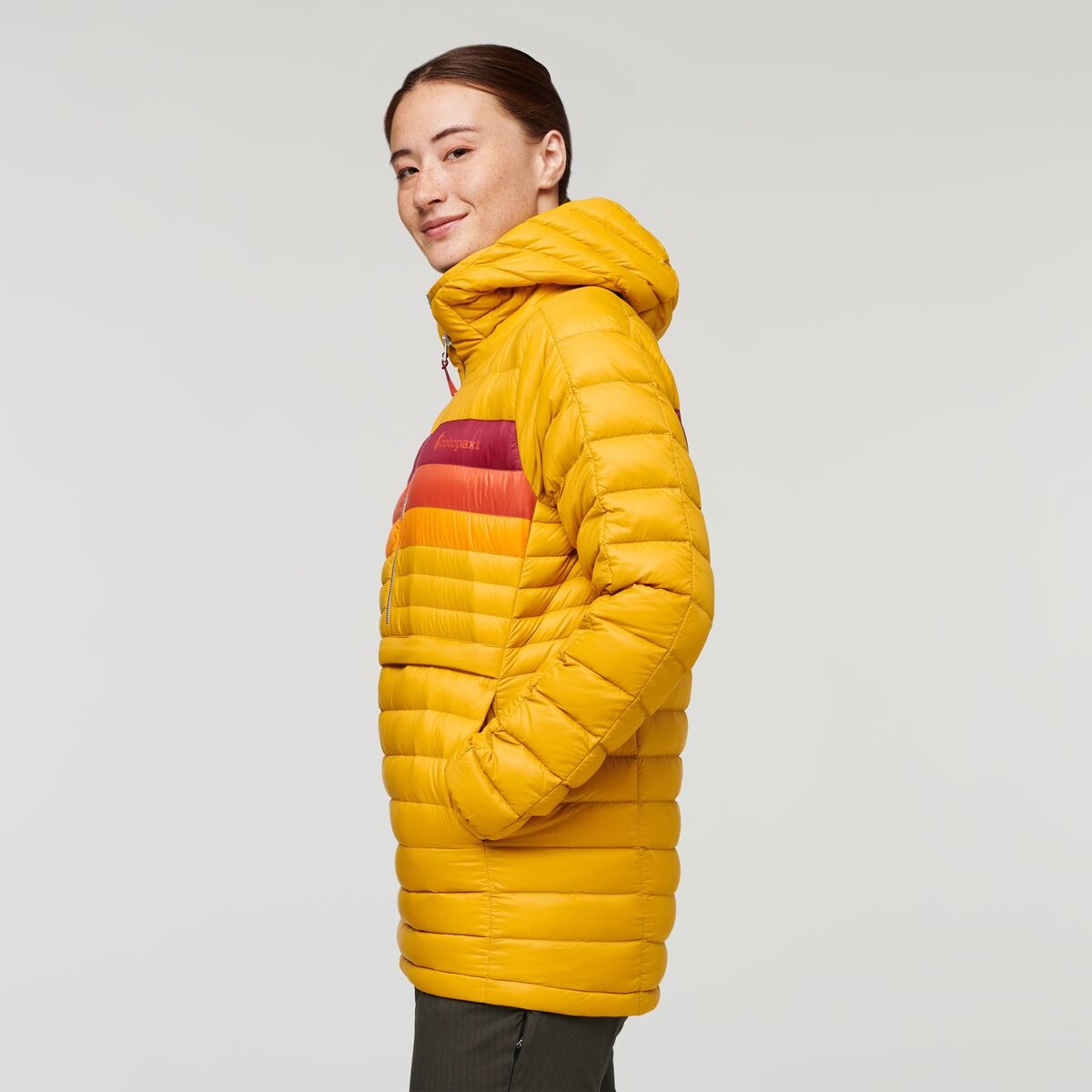 Fuego Down Hooded Pullover - Women's