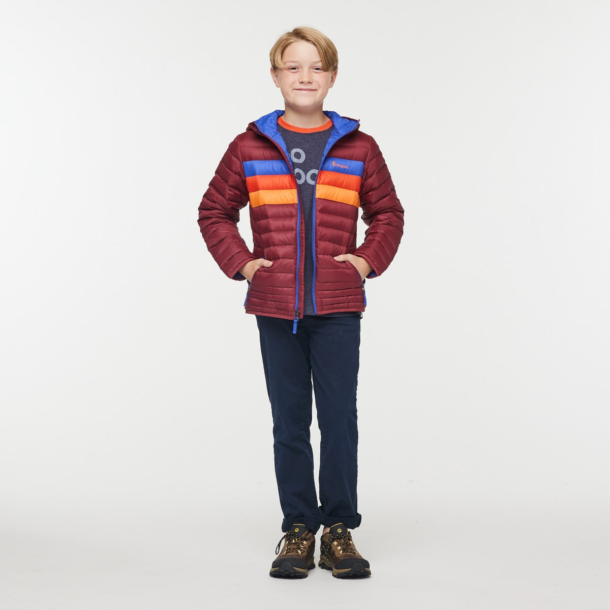 Fuego Hooded Down Jacket - Kids'