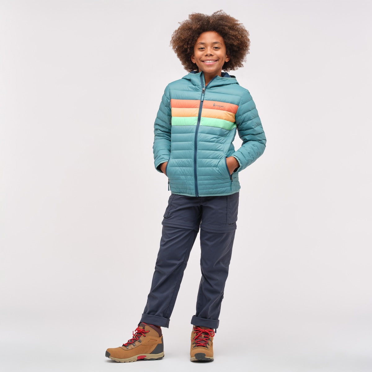 Fuego Hooded Down Jacket - Kids'