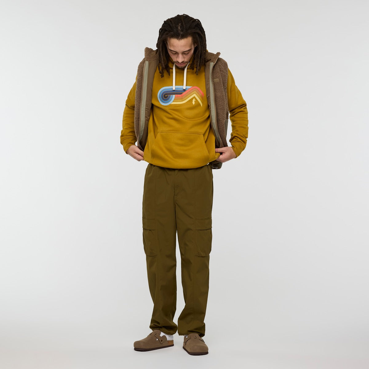 Melting Sunset Pullover Hoodie - Men's