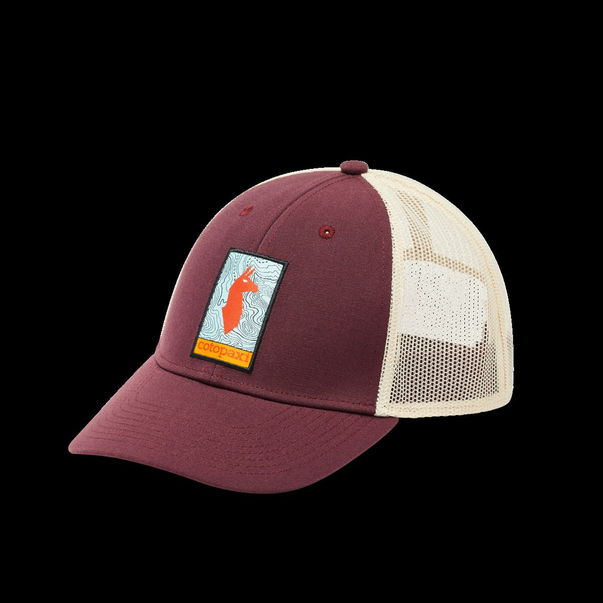 Llama Map Trucker Hat