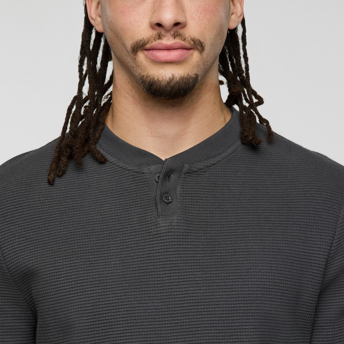 Atajo Long-Sleeve Waffle Henley - Men's