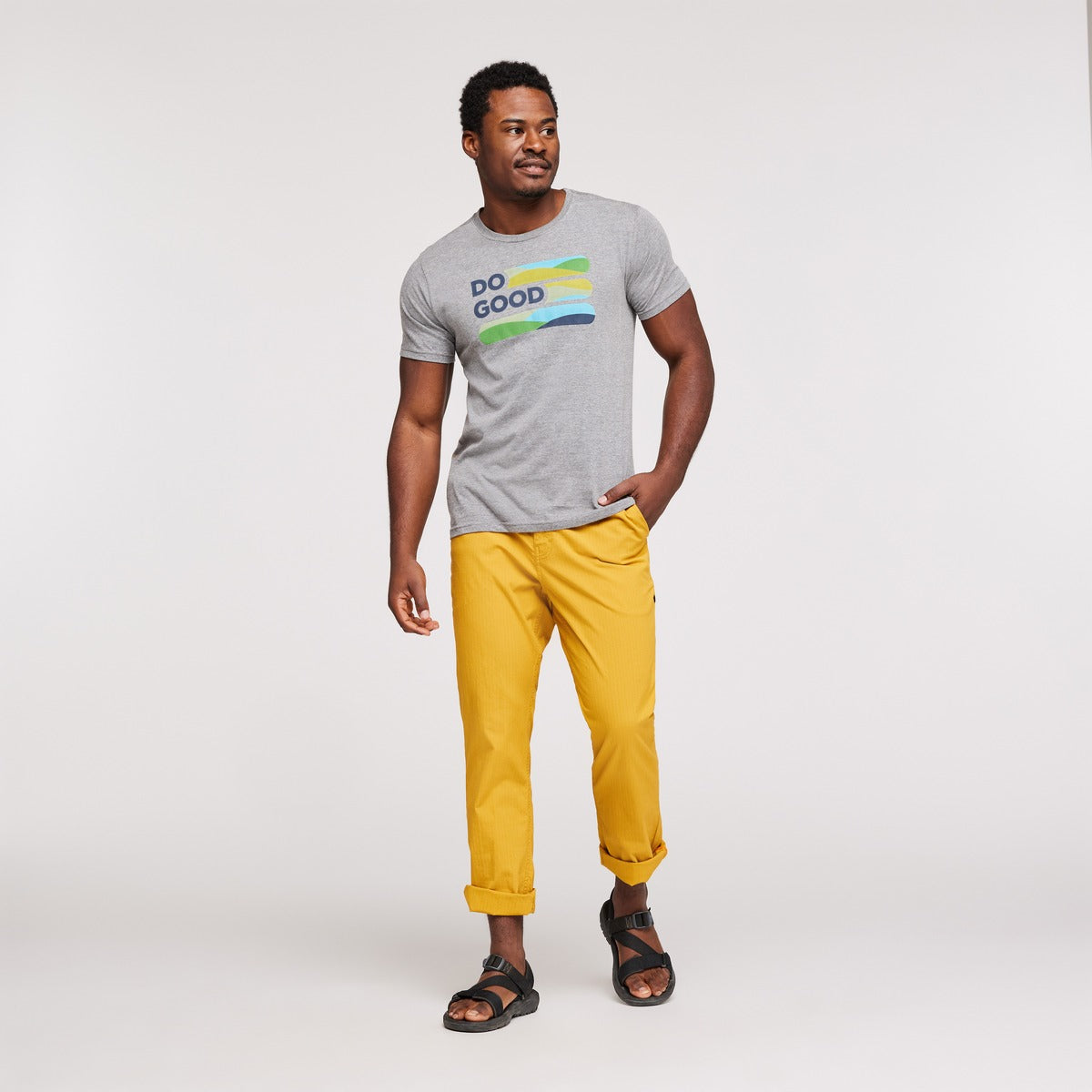 Do Good Stripe T-Shirt - Men's