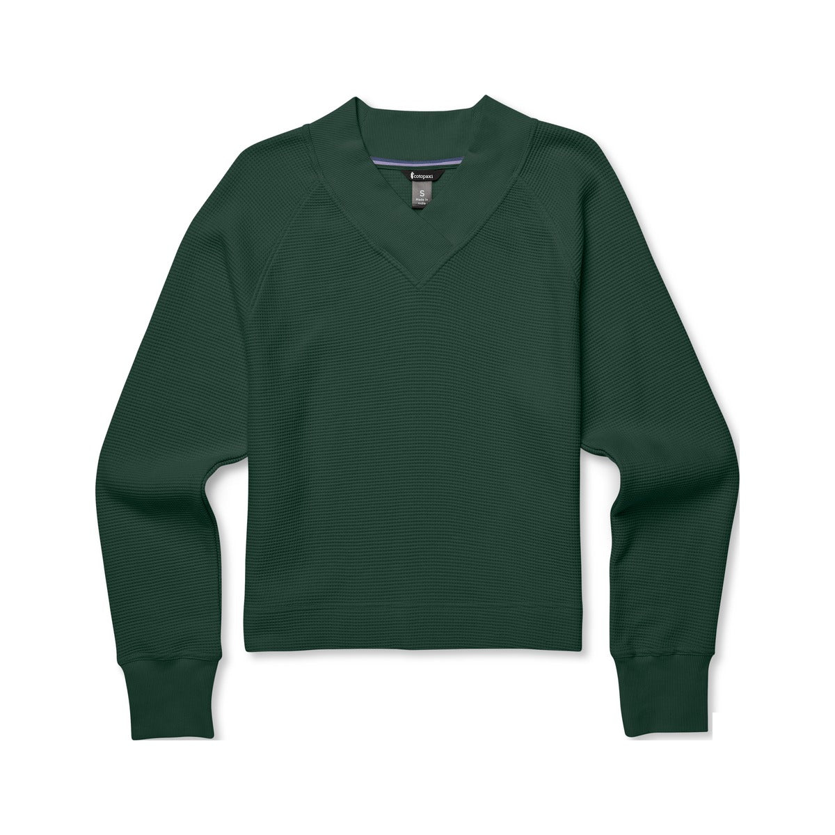 Atajo Long-Sleeve Waffle V-Neck - Women's