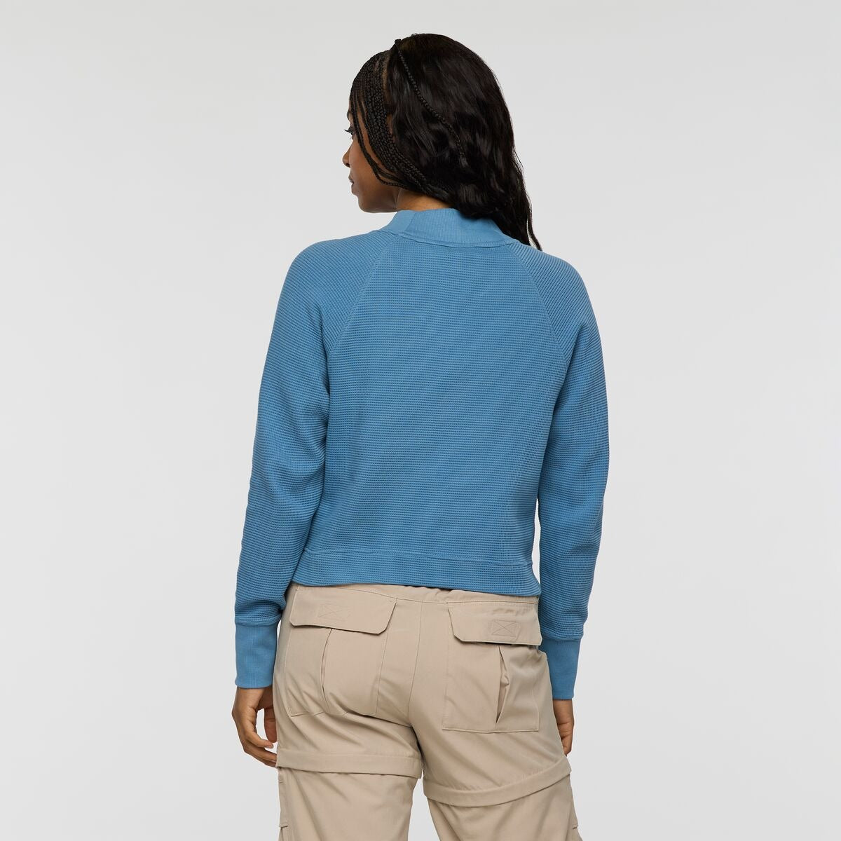Atajo Long-Sleeve Waffle V-Neck - Women's