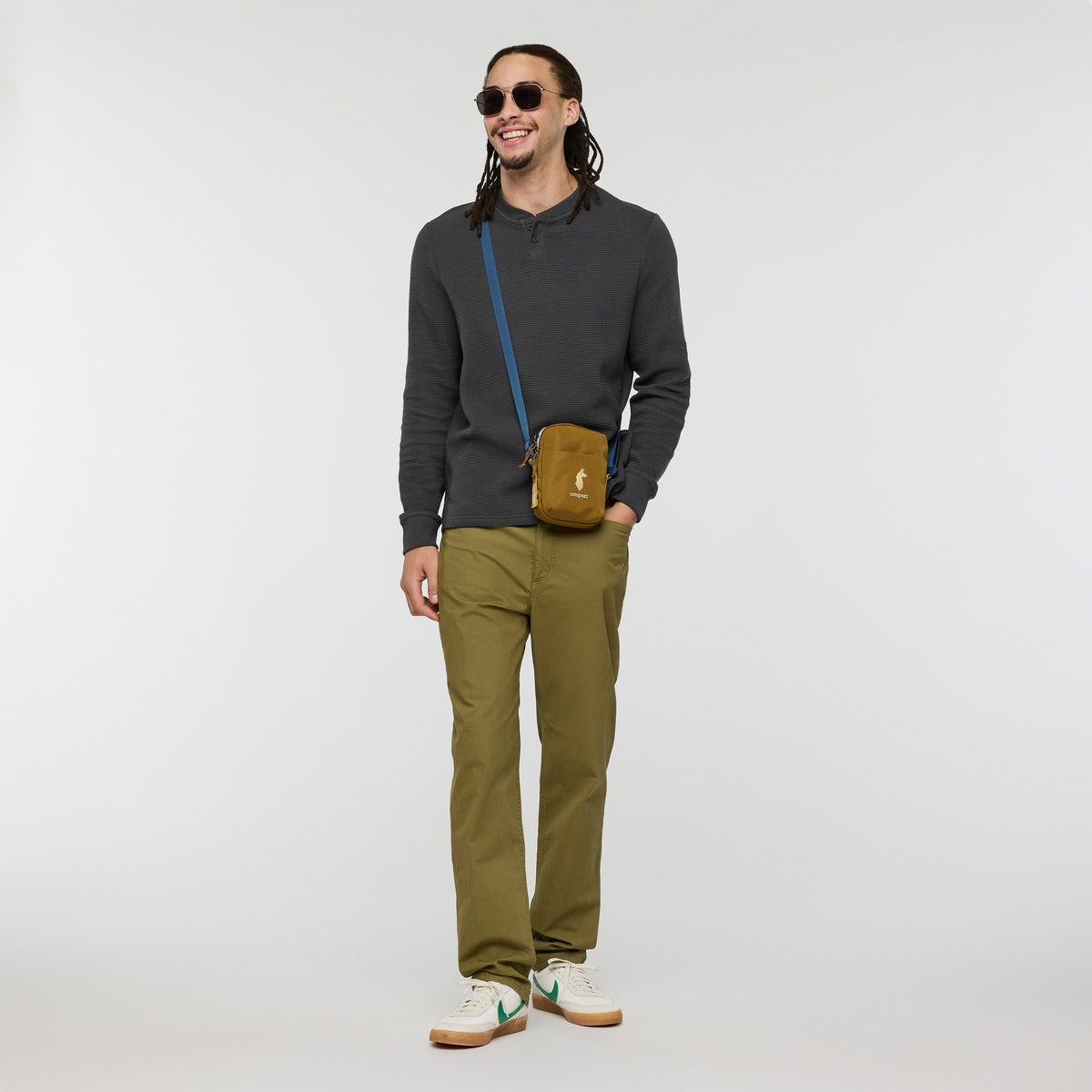 Atajo Long-Sleeve Waffle Henley - Men's