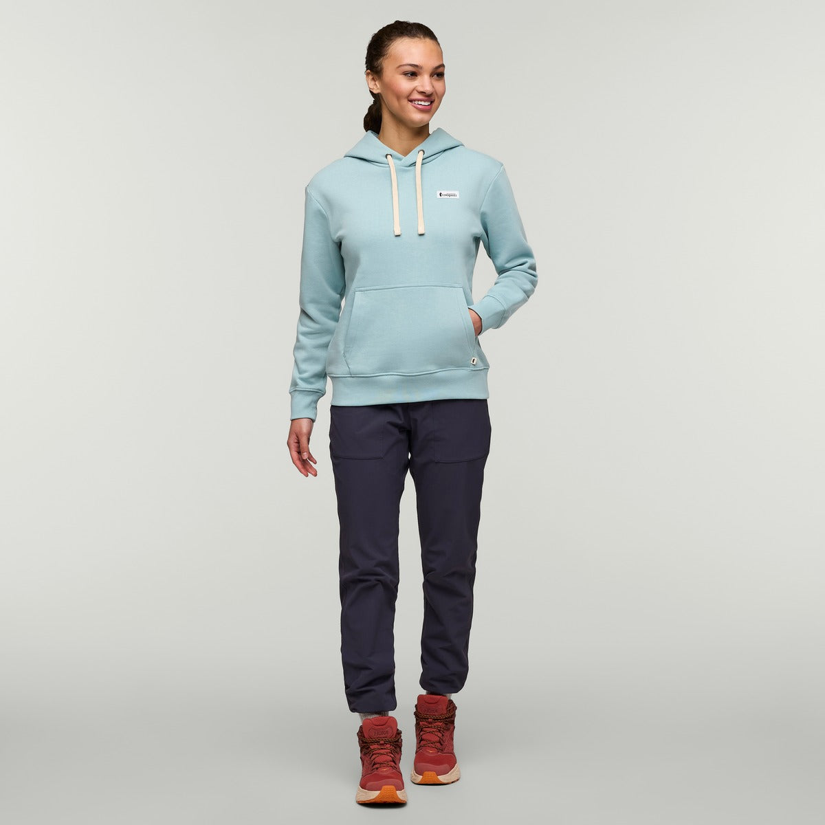 Llama Patch Pullover Hoodie - Women's