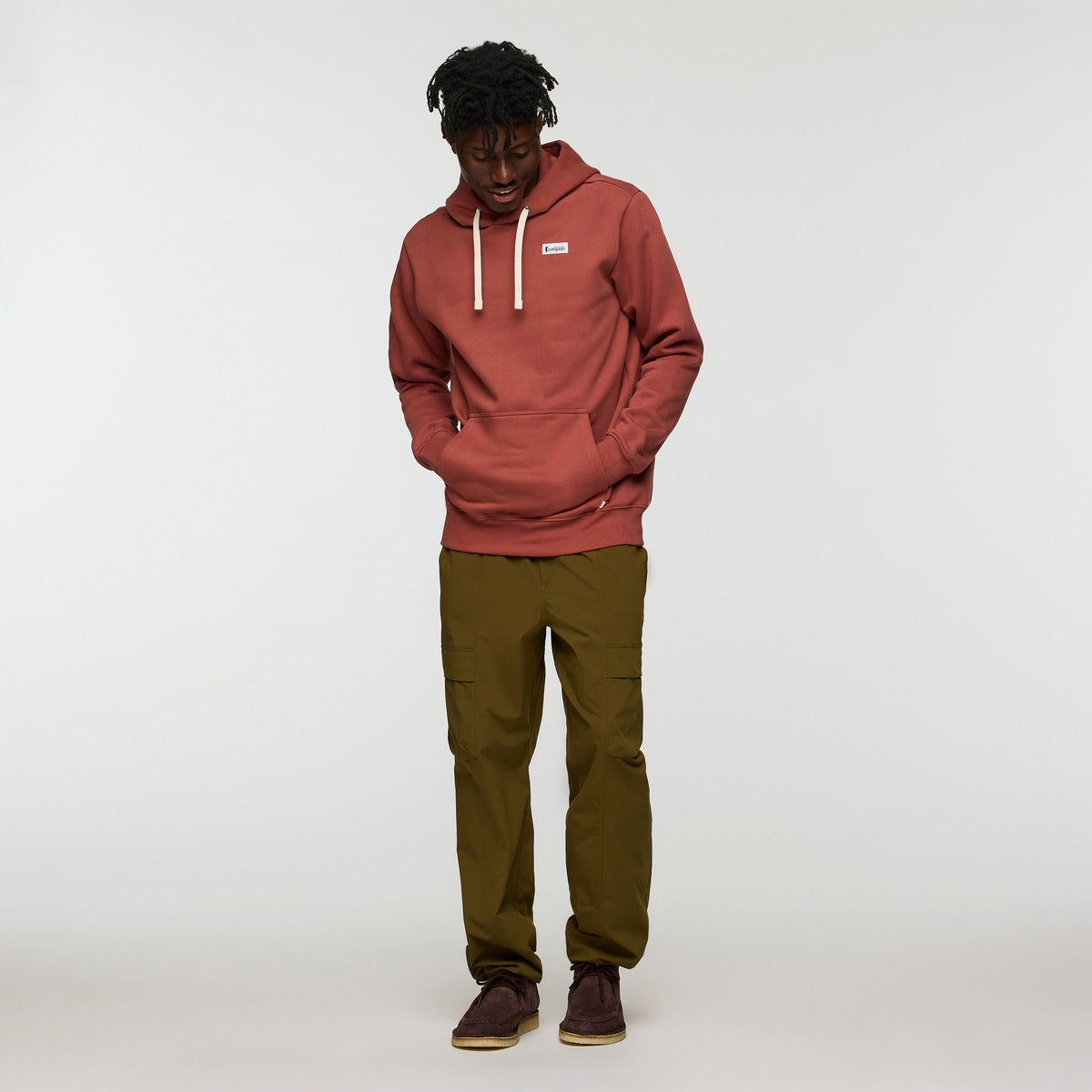 Llama Patch Pullover Hoodie - Men's