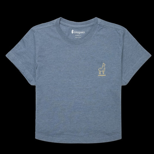 Tiny Llama Crop T-Shirt - Women's