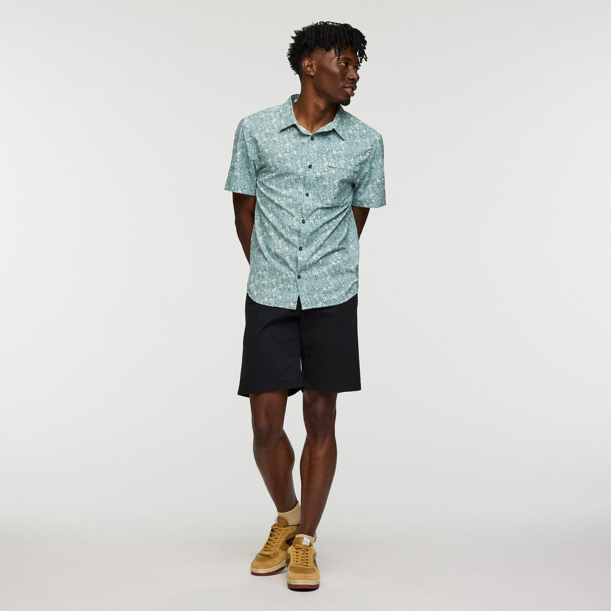 Cambio Button Up - Print - Men's