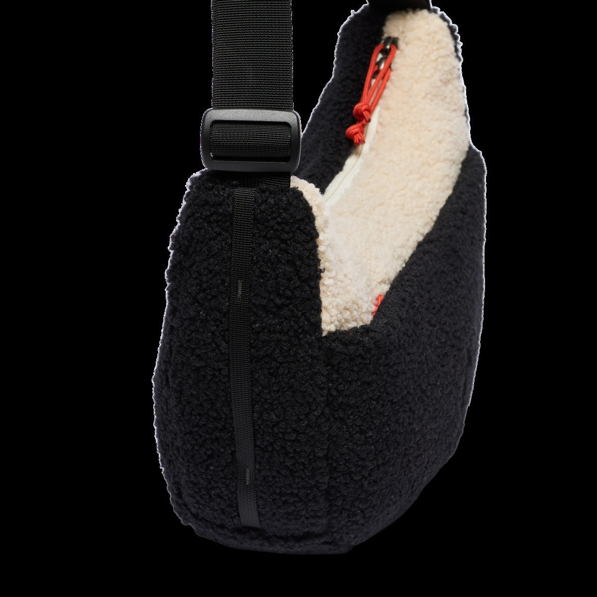 High Pile Fleece 6L Crescent Bag