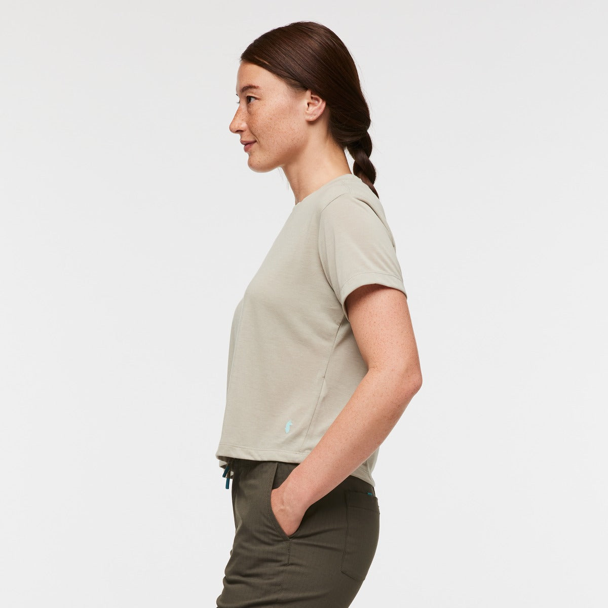 Paseo Travel Crop T-Shirt - Women's